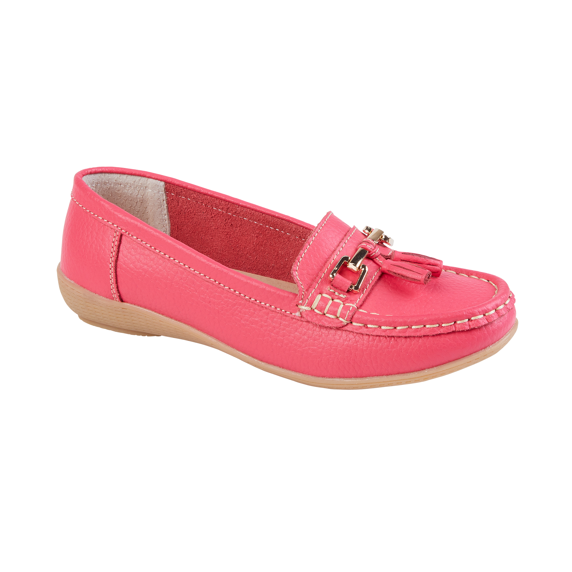 Pink online moccasin shoes
